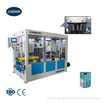 Hot sale 3 -piece tinplate can production line combination machine food tin can making machine